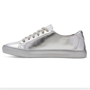 dolce vita silver sneakers